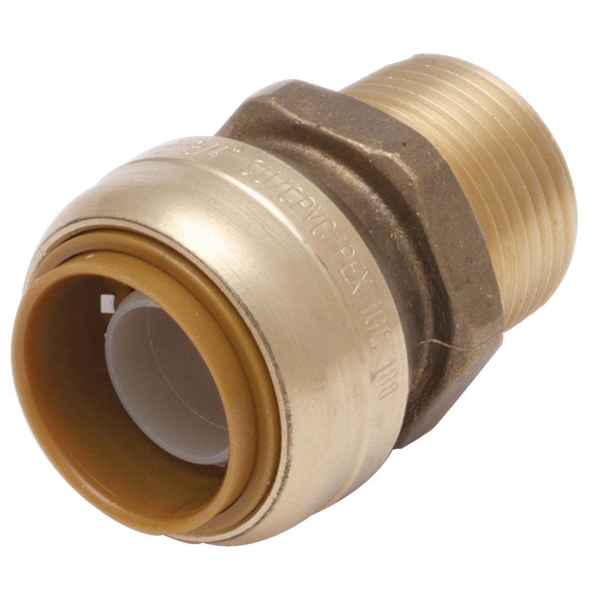 1/2 3/4 Female Male Thread Brass Pipe Fitting Reducing Connector