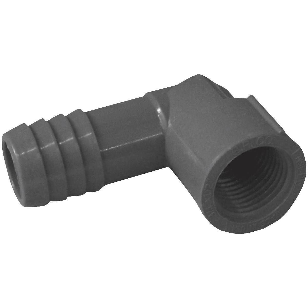 2 Poly 90-Degree Hose Elbow