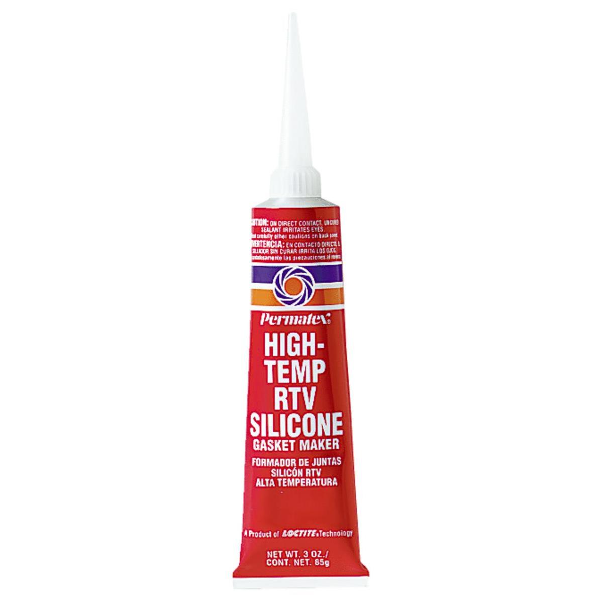 Permatex High-Temperature Red RTV Silicone Gasket Maker