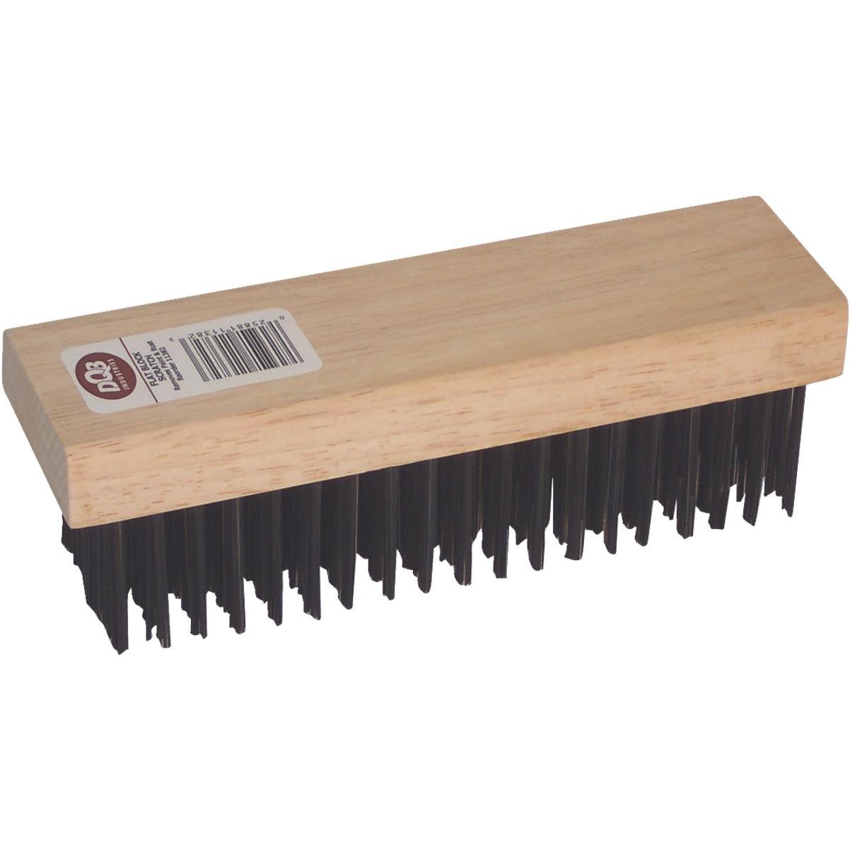 Wire Brush, With Scrubbing Handle