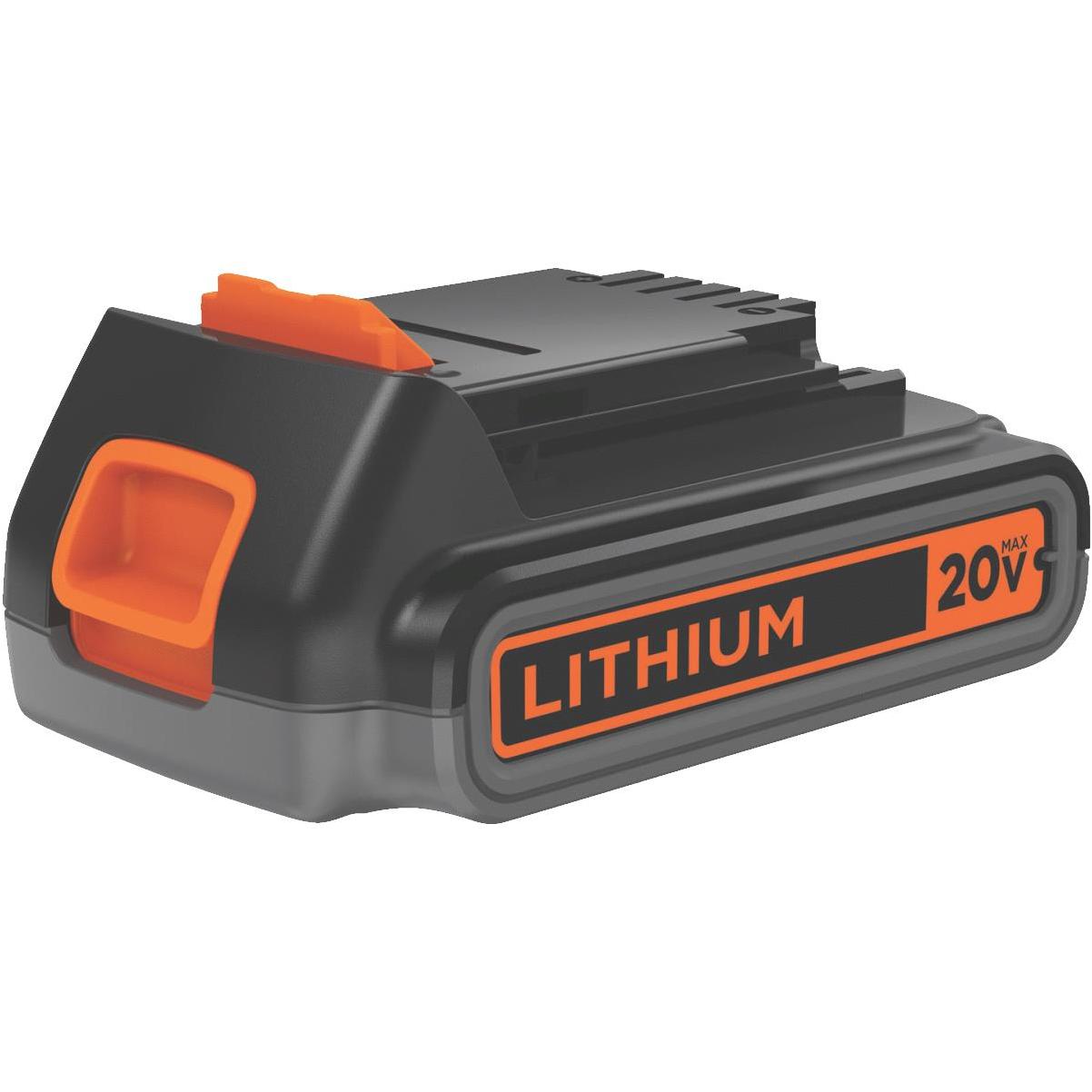 Black & Decker 20V MAX 2.0 Ah Tool Replacement Battery