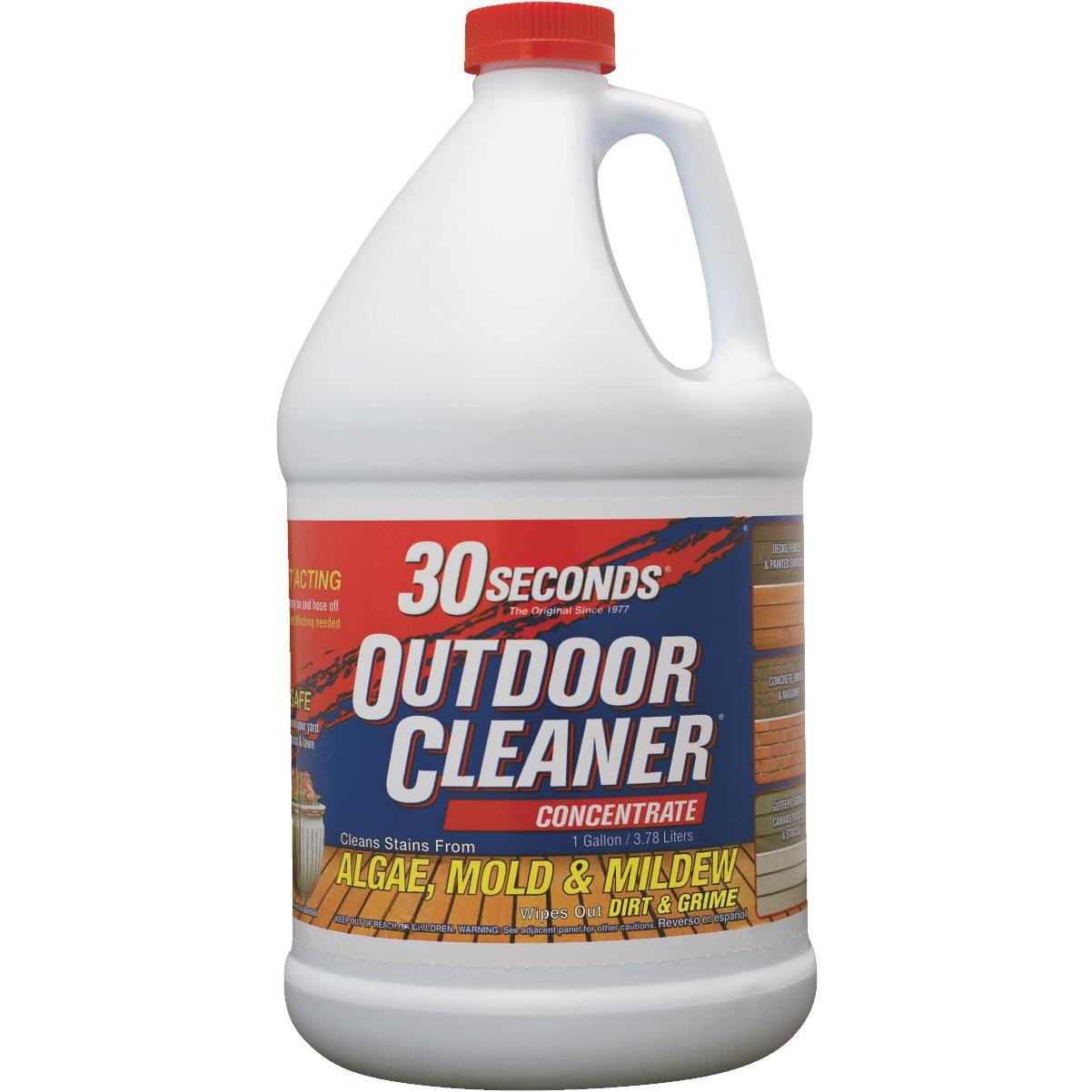 30 SECONDS 2.5-Gallon Mold and Mildew Stain Remover Concentrated Outdoor  Cleaner