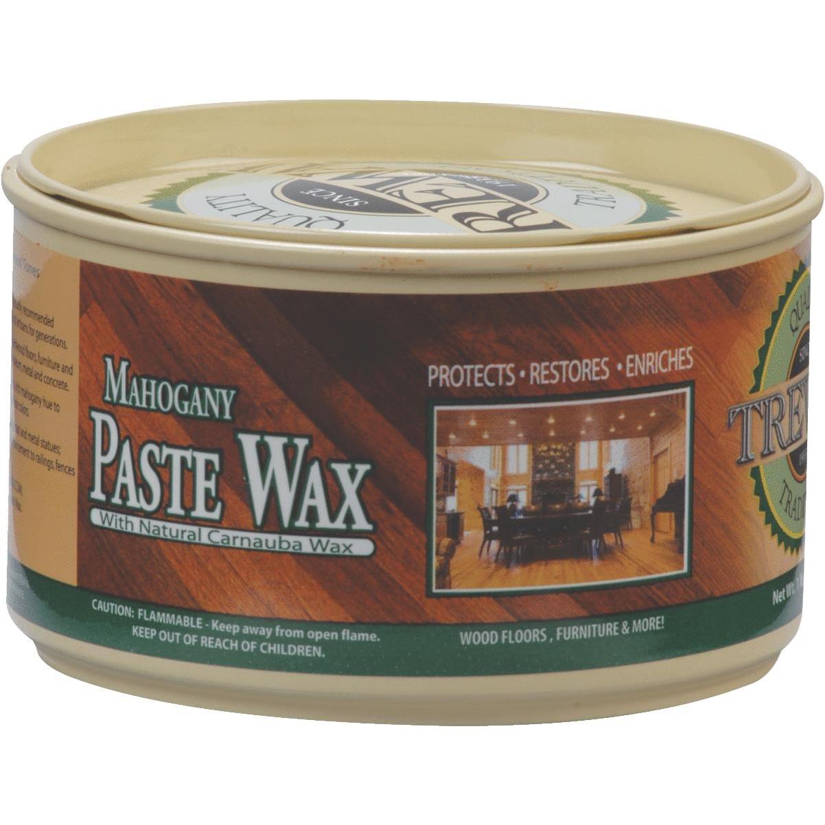 Lundmark Clear Paste Wax Hand Rubbed Old World Floor Wax Paste 16 oz.