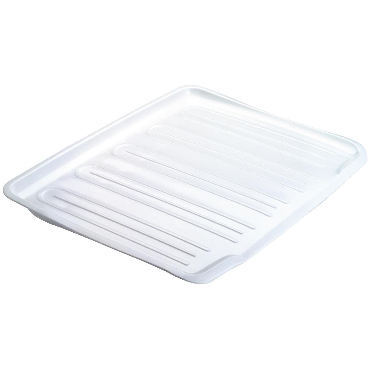 Rubbermaid 13.81 In. x 17.62 In. Chrome Wire Sink Dish Drainer