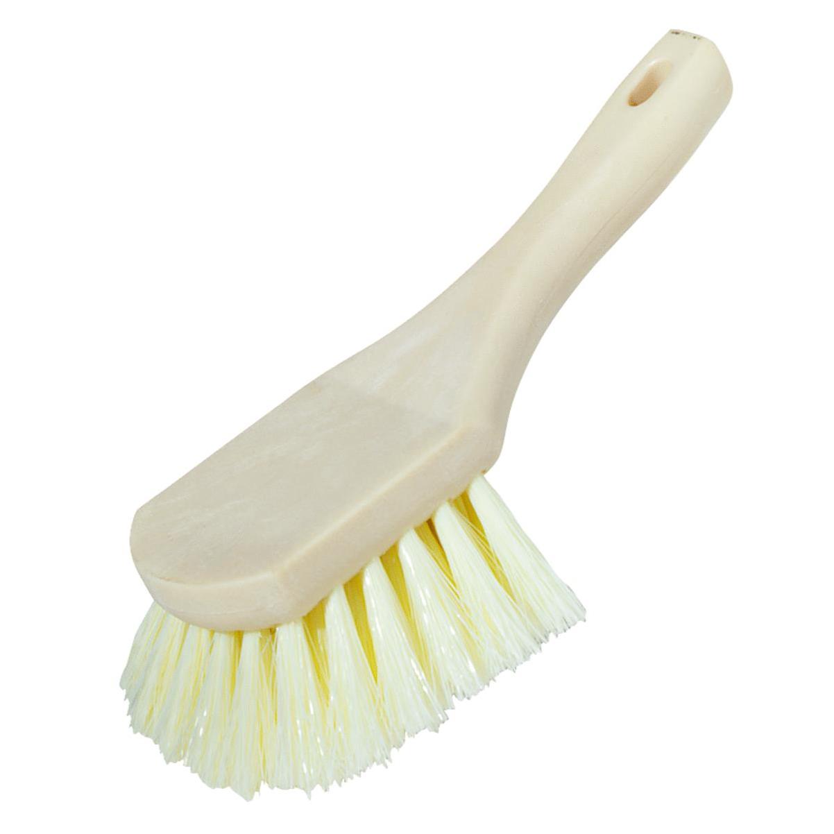 Libman 7 In. Polymer Sanoprene Bristle Contoured Grip Scrub Brush