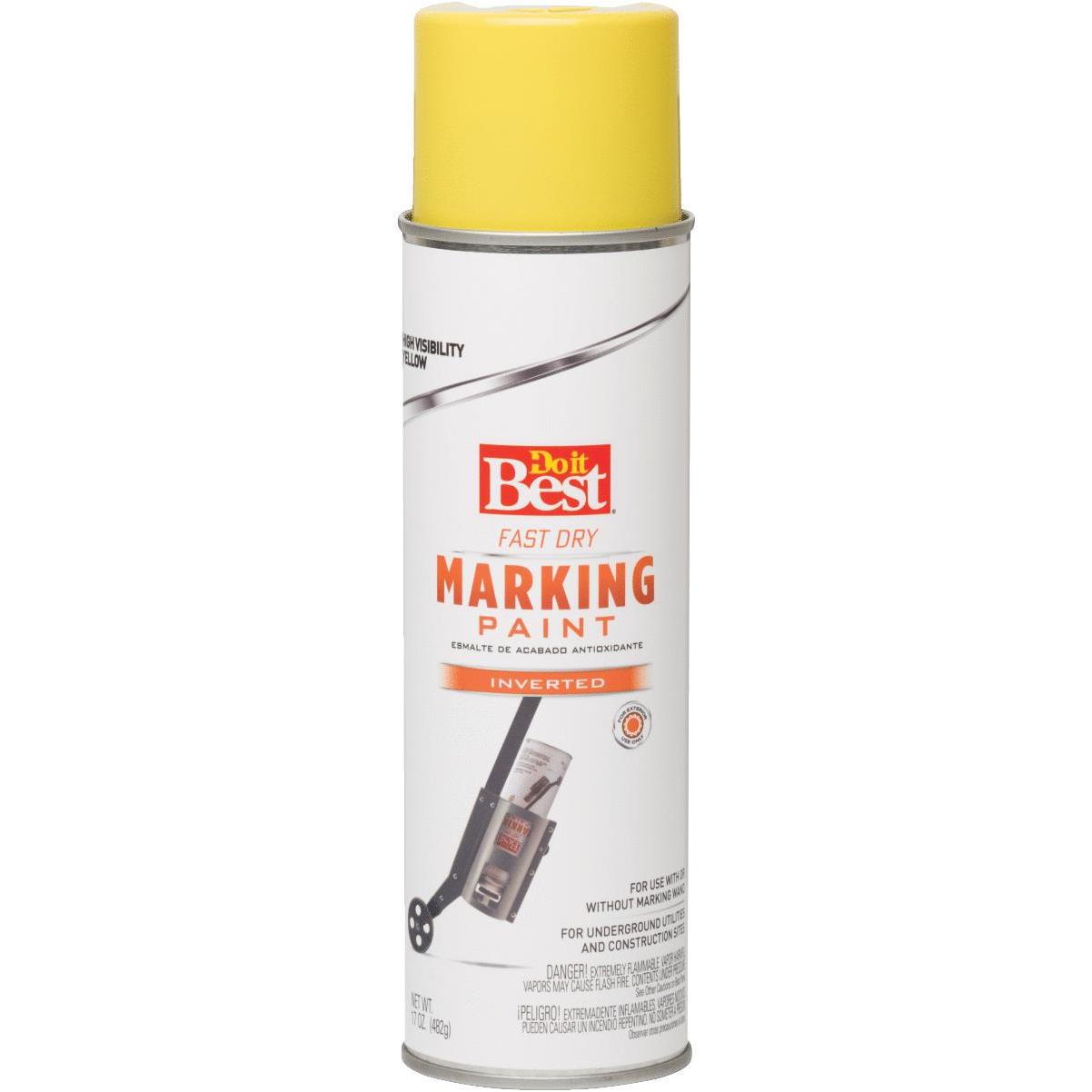 Rust-Oleum Yellow Inverted Marking Paint 18 oz.