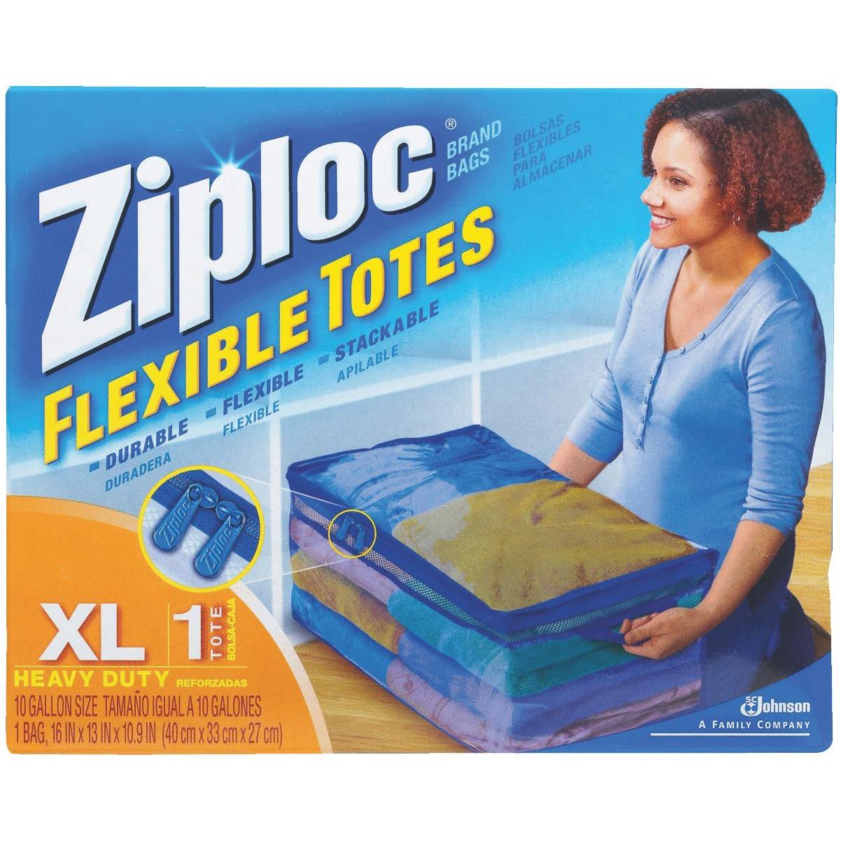 1 Ziploc BIG Bag 20 gallon JUMBO ZIPLOC XXL Clear Plastic Large clothes  storage