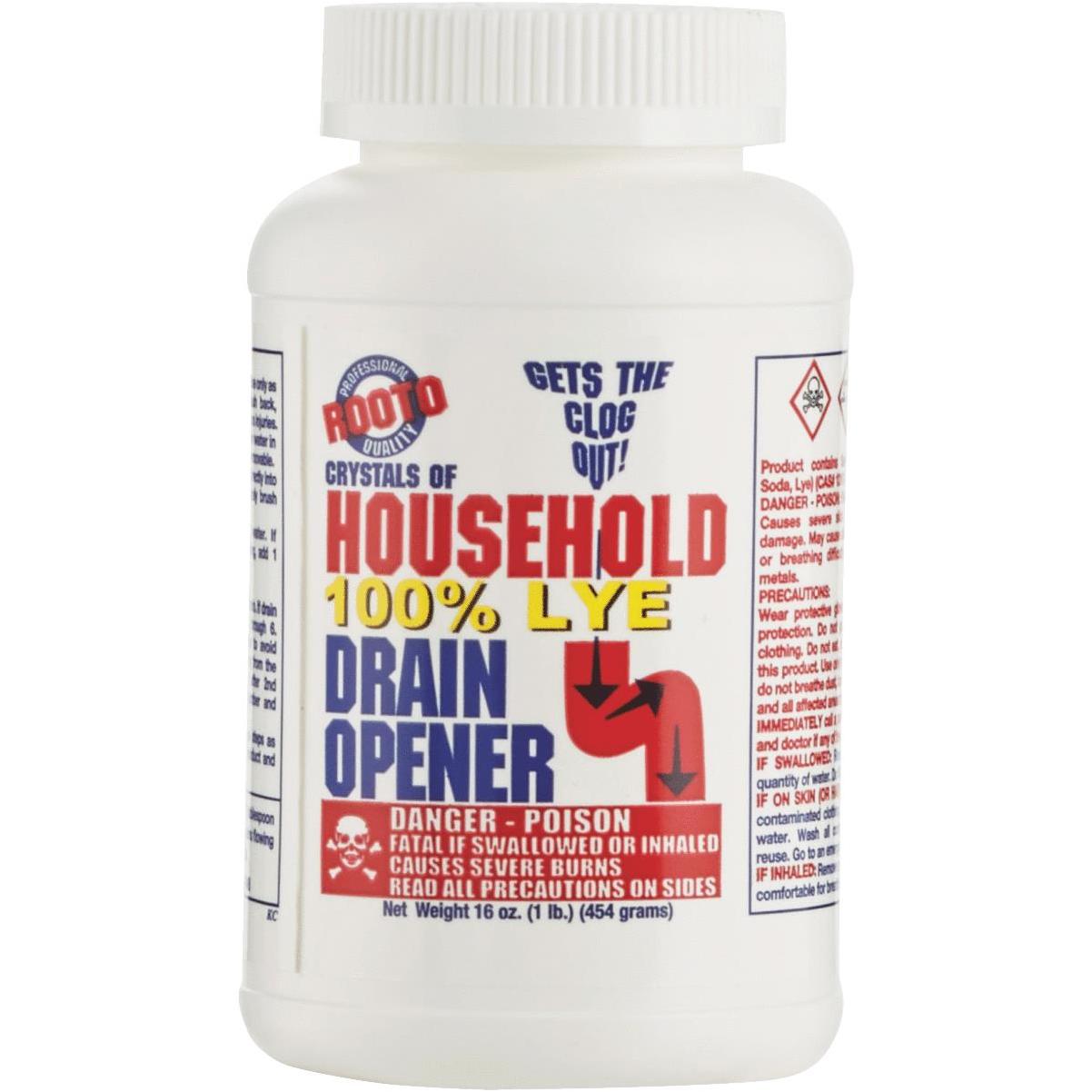 Insta-Flo Crystals Drain Cleaner 2 lb