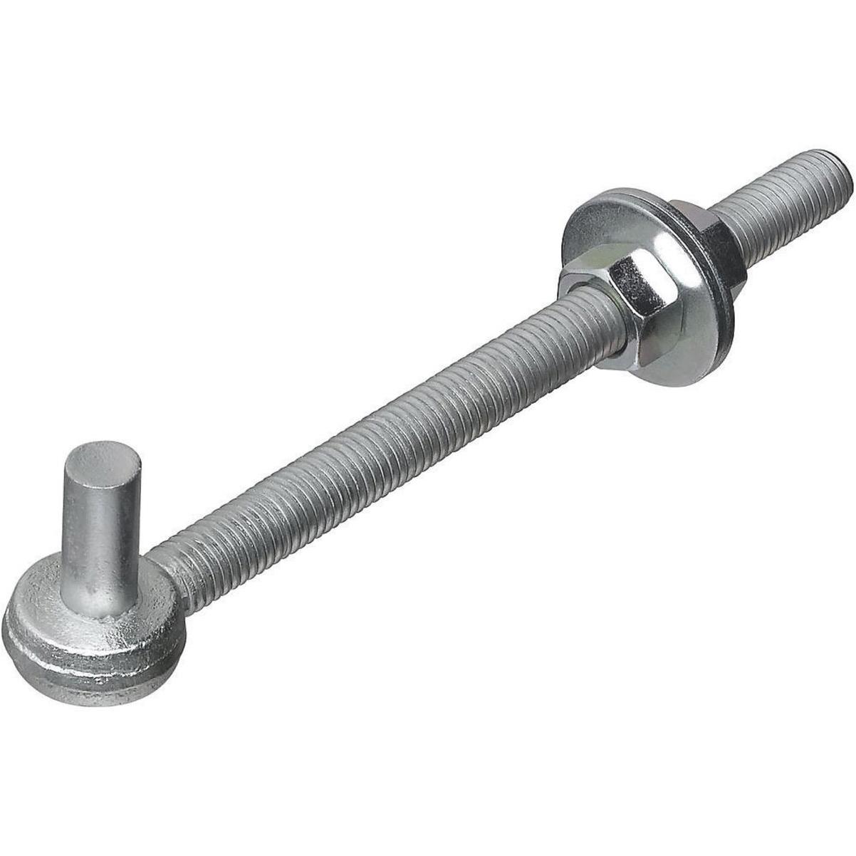 1/2 x 4 in. Gate Screw Hook in Zinc-Plated (5-Pack)