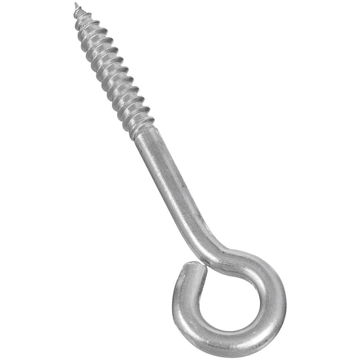 National #2 Stainless Steel Large Screw Eye