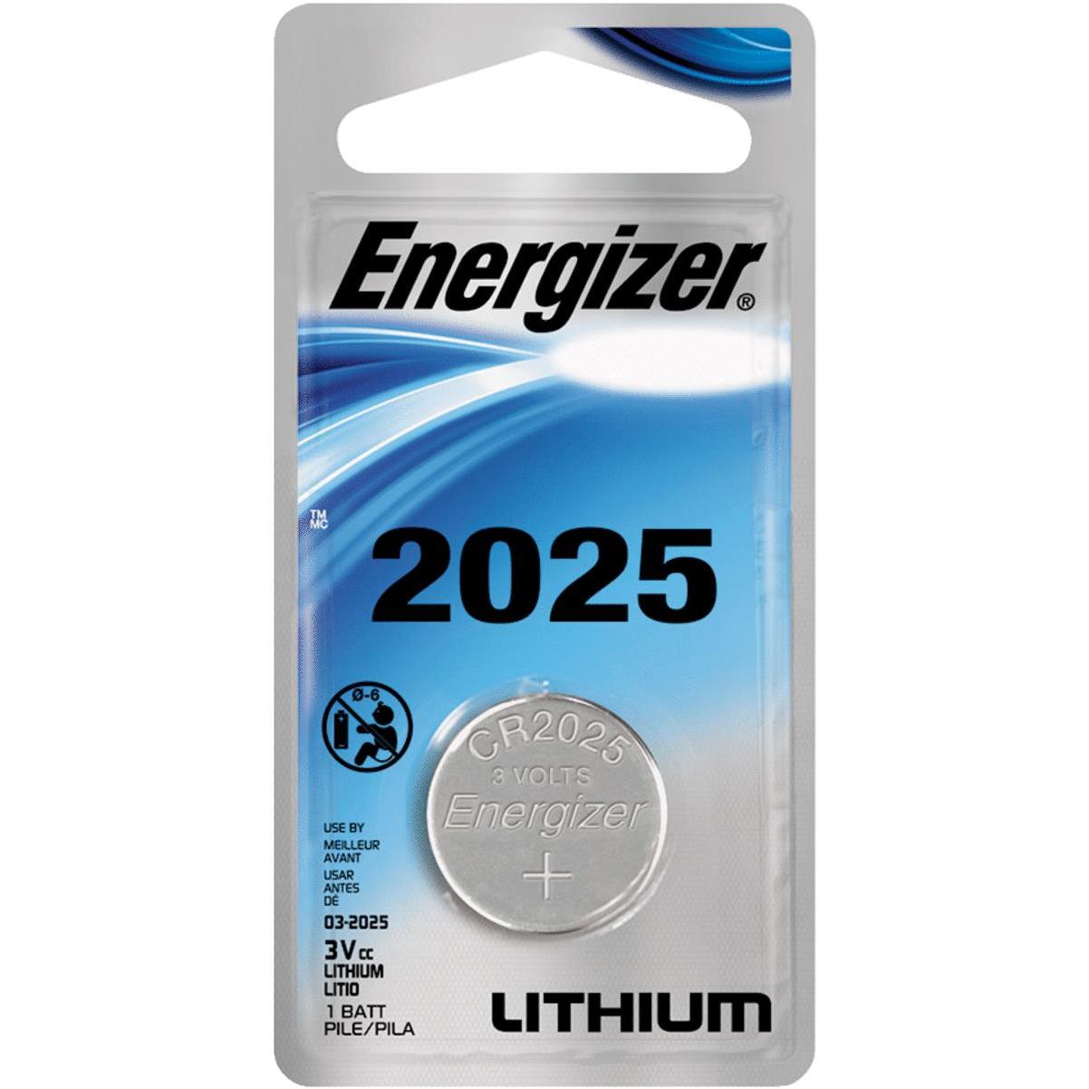 Pila de litio Energizer cr2025 de 3V 2 u. - Carrefour