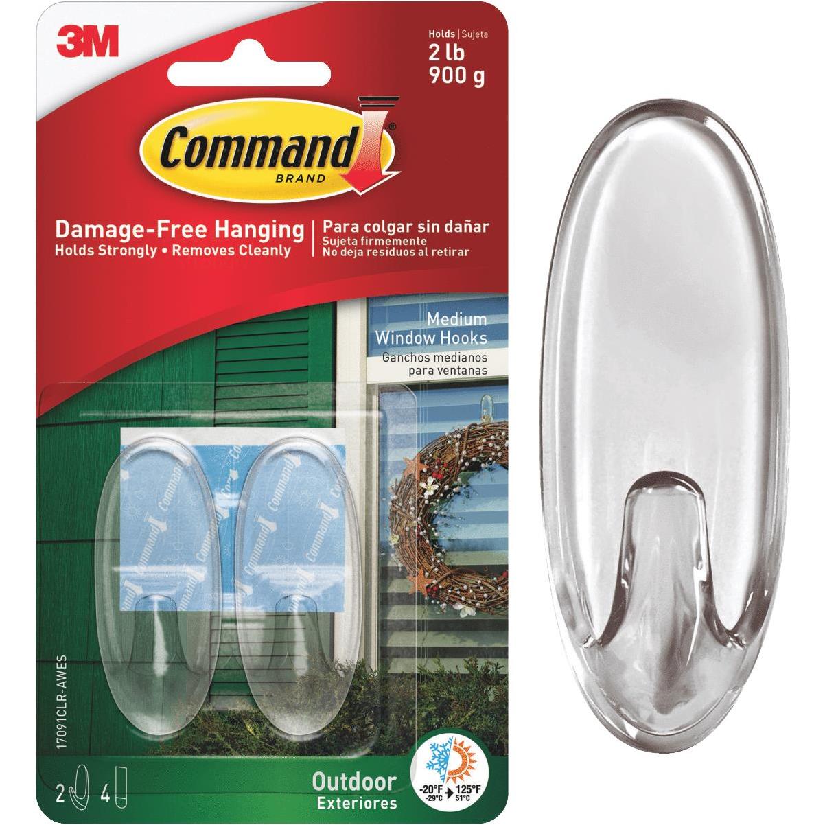 Command Clear Decorating Clips Value Pack - 40 Clips