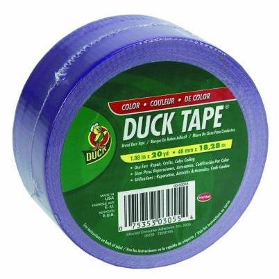 Duck Tape 1.88 In. x 20 Yd. Colored Duct Tape, Purple