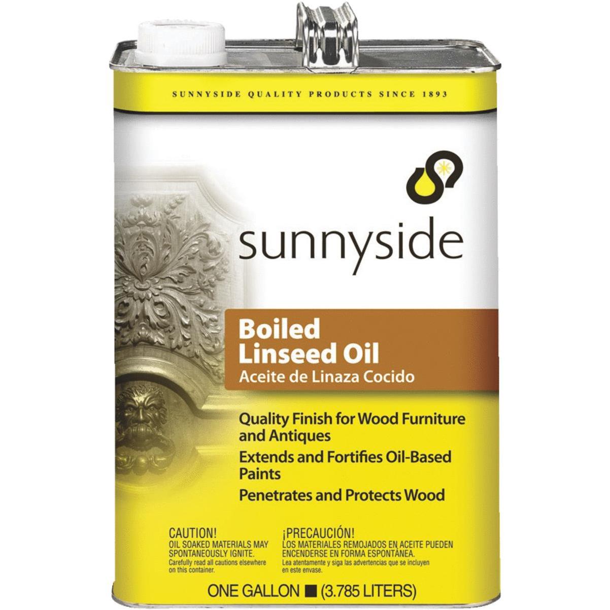 Sunnyside Raw Linseed Oil, 32 oz. 