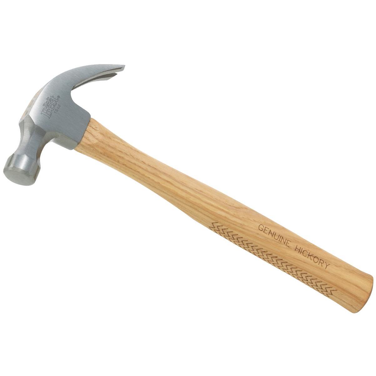 Stanley 16 Oz. Smooth-Face Curved Claw Hammer with Fiberglass