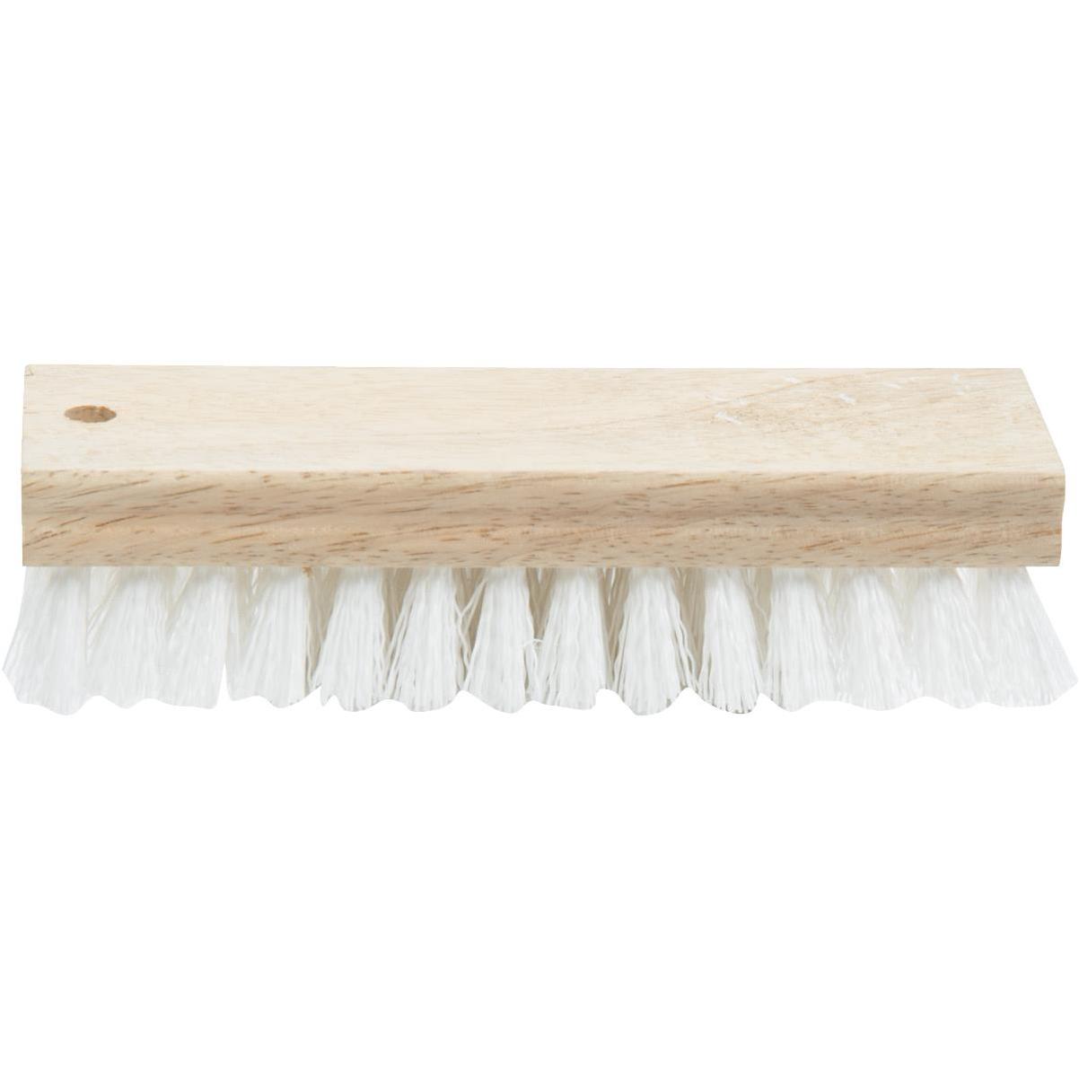 Libman 7 In. Polymer Sanoprene Bristle Contoured Grip Scrub Brush