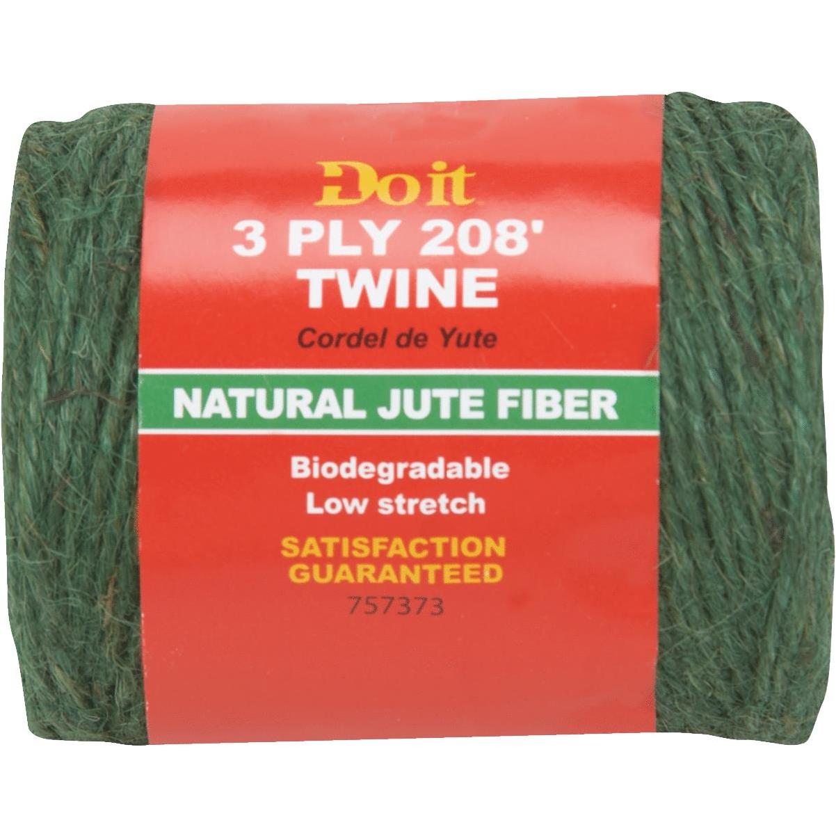 Do it Best 1/4 In. x 100 Ft. Natural Twisted Sisal Fiber Packaged