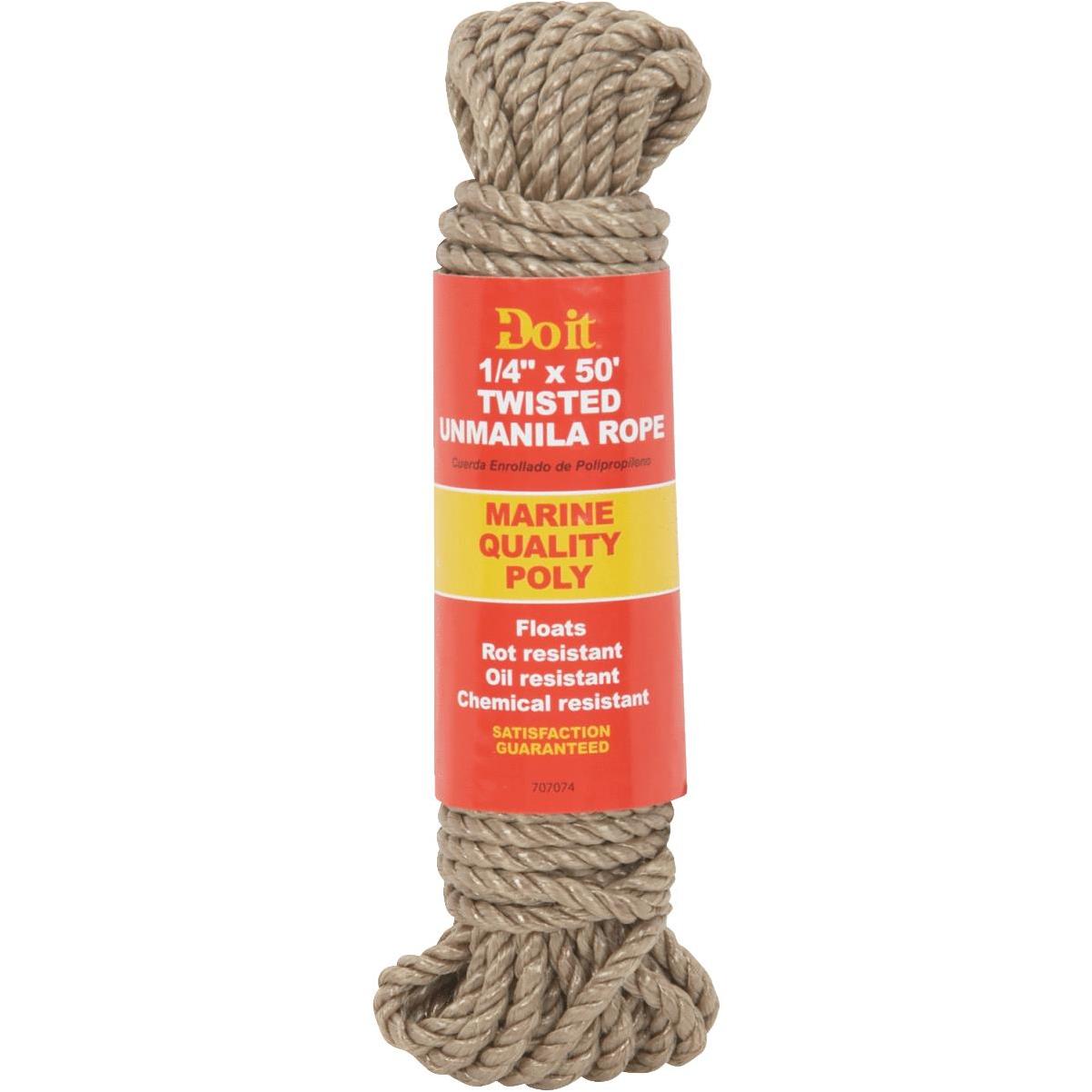 3/8 in. x 50 ft. Twisted Sisal Rope, Natural