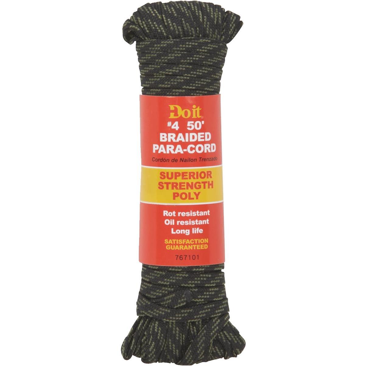 Do it Best 550 5/32 In. x 50 Ft. Pink Nylon Paracord