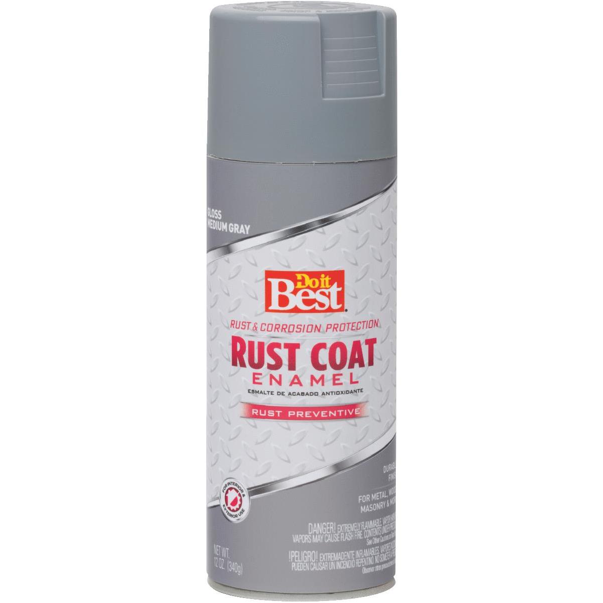 Do it Best Rust Coat Enamel Gloss White 15 Oz. Anti-Rust Spray Paint -  Stone's Home Centers