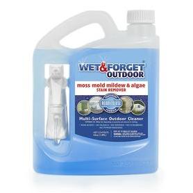 Wet & Forget Outdoor Ready to Use Mildew Stain Remover - 64 oz jug