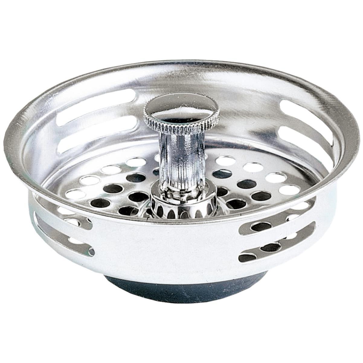 Do it 3-1/2 In. Stainless Steel Basket Strainer Stopper