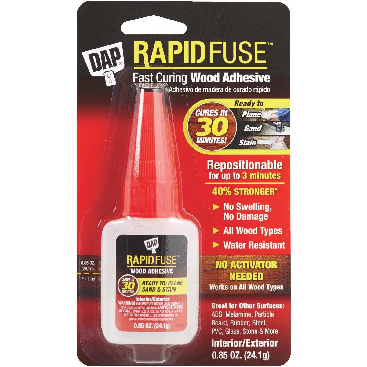 Buy DAP RapidFuse Wood Glue Clear, 4.0 Oz