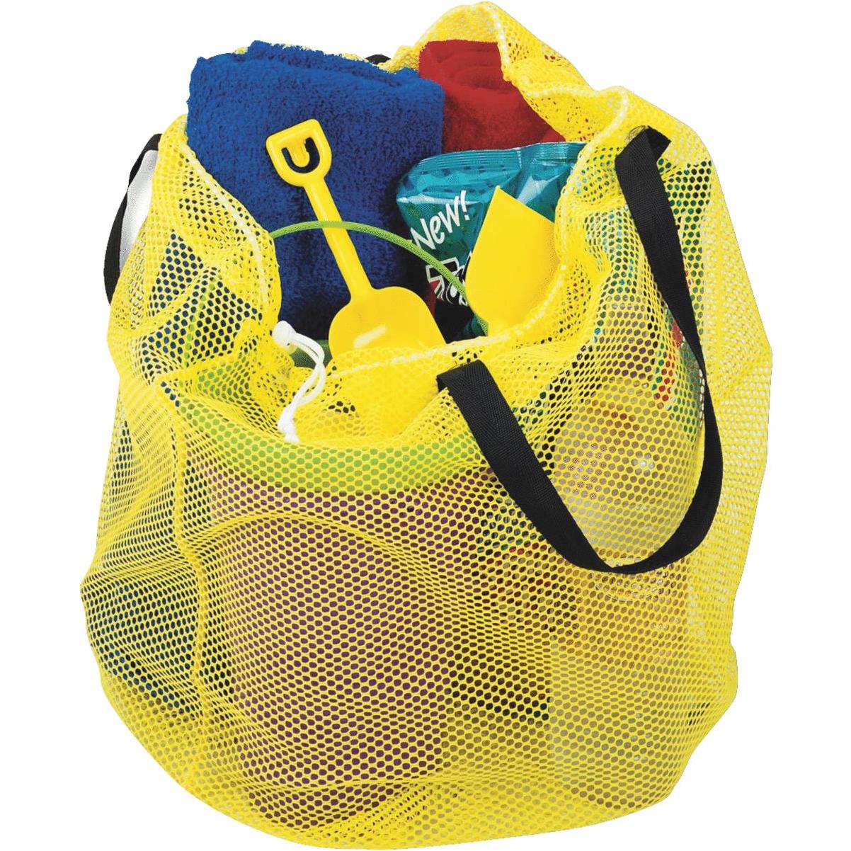 Whitmor Mesh Laundry Bag, Lime