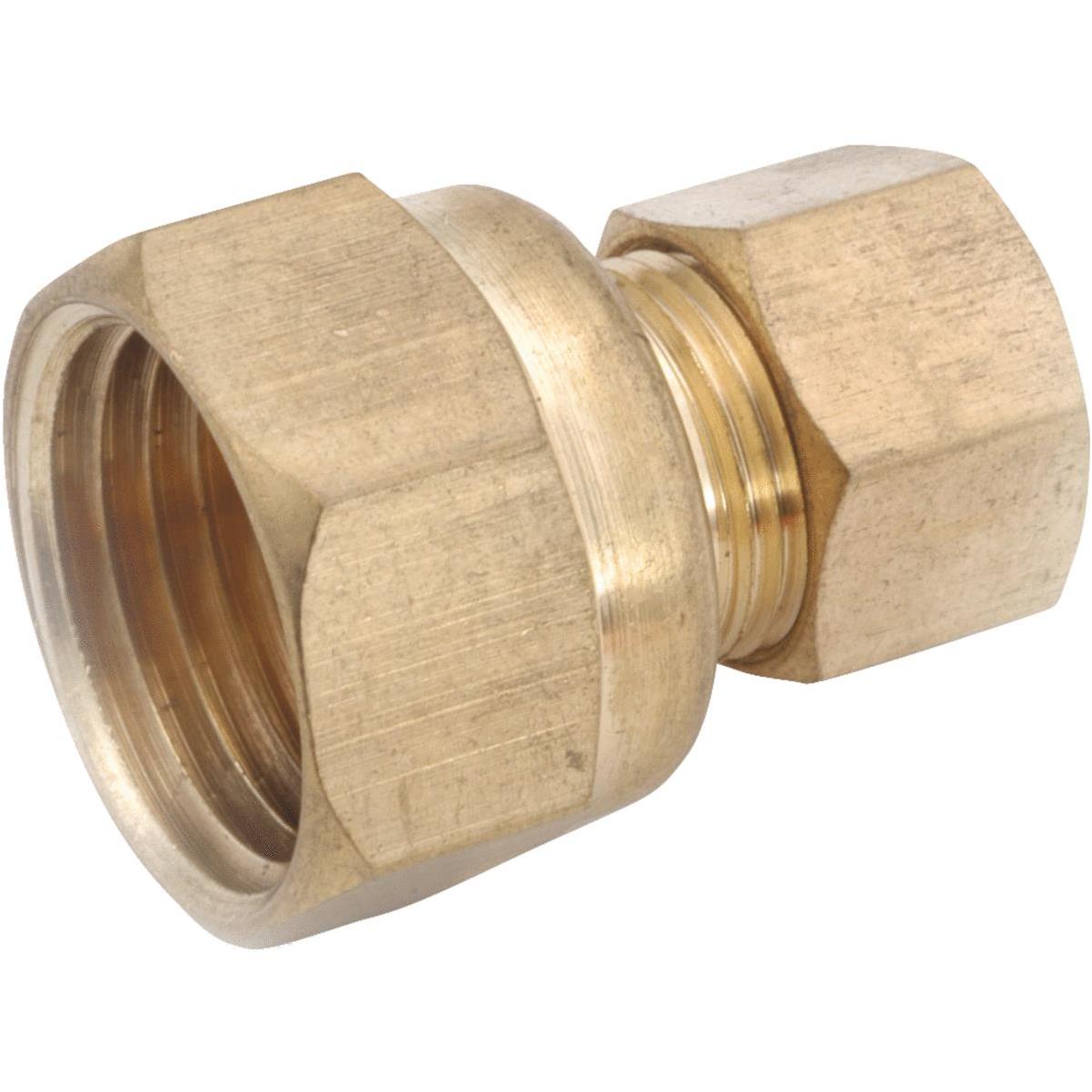 3/8 Compression x 1/8 FIP Brass Elbow