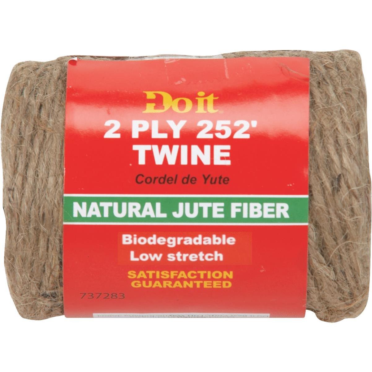 Do it Best 1/2 In. x 50 Ft. Natural Twisted Manila Fiber Packaged Rope 