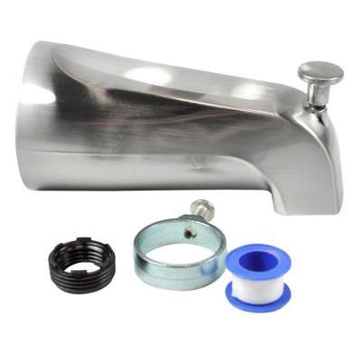 tub spout brushed nickel