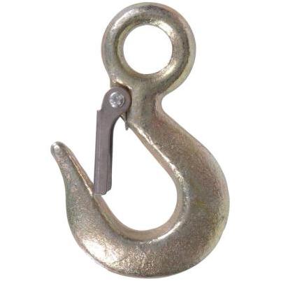 1-Ton Forged Steel Hoist Hook in Self Colored (1-Pack)