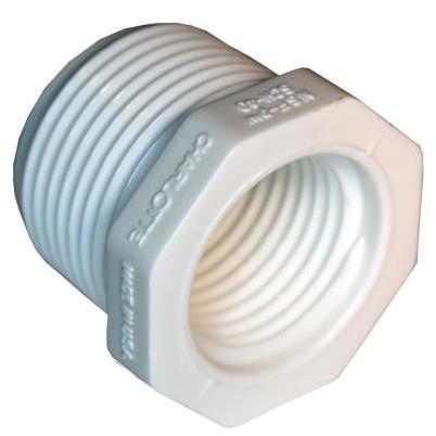 Charlotte Pipe Pvc Pressure Pipe Fitting Reducer Bushing White Pvc 1 X 3 4 In Country Store