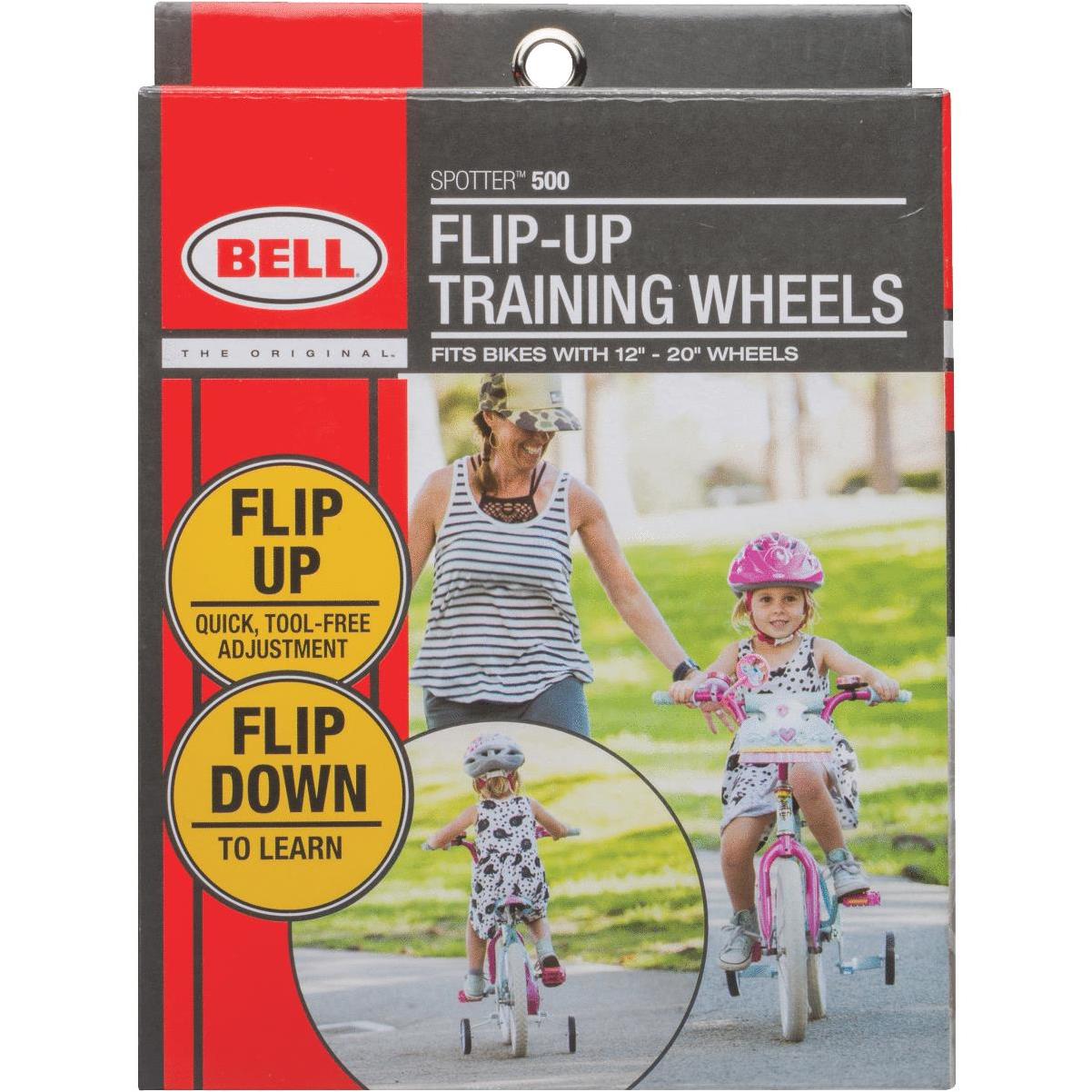 bell sports spotter 500 flip up training wheels