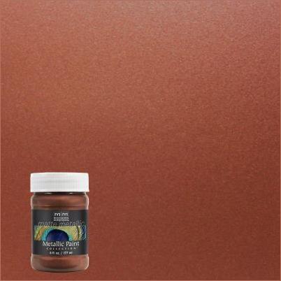 Modern Masters MM205-06 Matte Metallic Paint Collection, 6 oz, Antique Copper