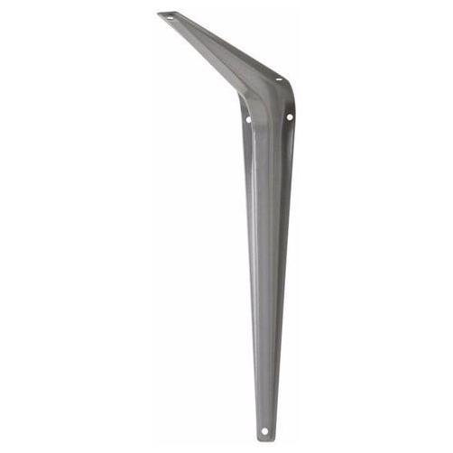 Ultra Hardware 6 in. x 8 in. Black Steel Shelf Bracket (20-Pack)