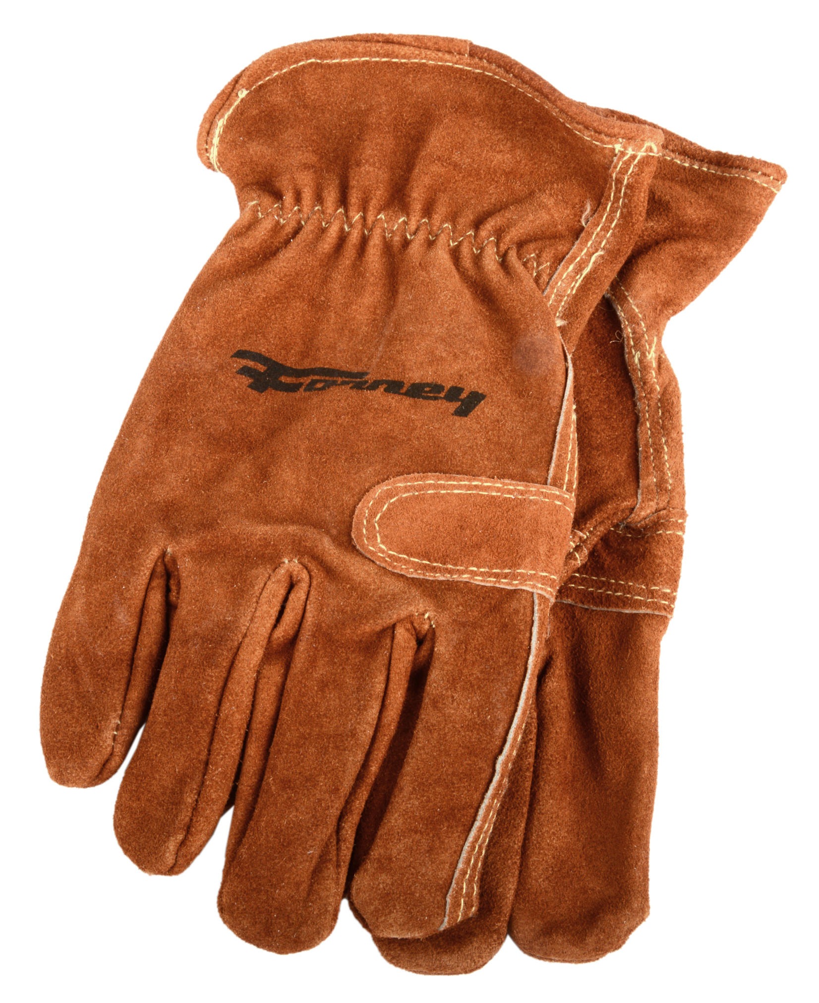 Large/X-Large Forney 53299 Brown Jersey Unisex Gloves 
