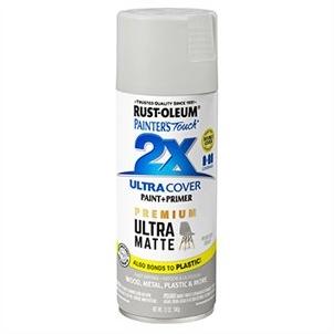 Rust-Oleum Painter's Touch 2X Ultra Cover Flat Gray Spray Paint