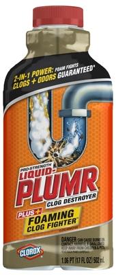 Liquid-Plumr Foaming Pipe Snake Clog Remover