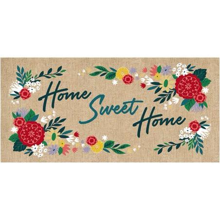 Home Sweet Home Outdoor Rubber Doormat