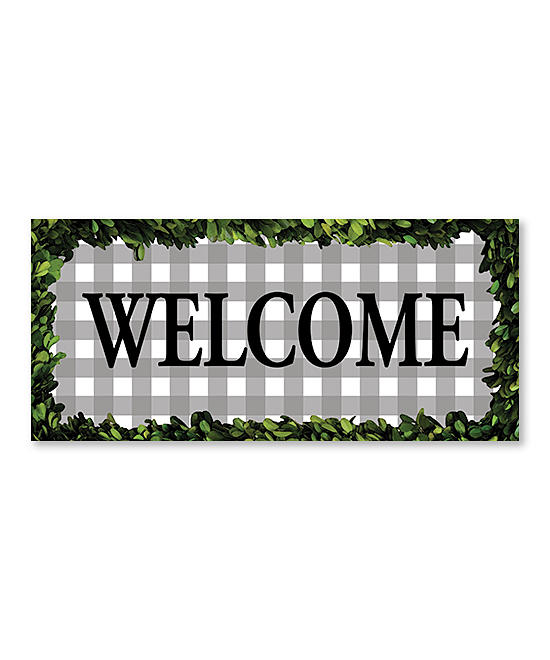 Fall Camper Welcome Sassafras Mat - 10 x 22 Insert Doormat