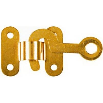 National V2021 1/2 In. Solid Brass Series Cup Hook (6 Count