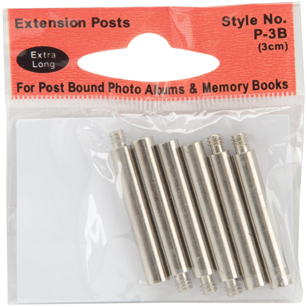 P3b Extra Long Extension Posts Set Of 6, 3cm Length
