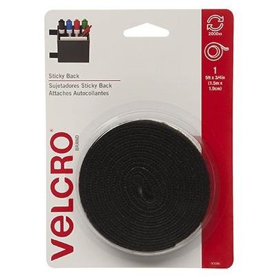 VELCRO Brand ONE-WRAP Ties 23in x 7/8in Ties, Black - 3 ct.