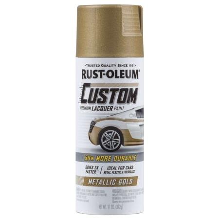 Metallic on sale gold rustoleum