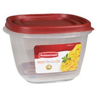 Ziploc 1.5 Pt. Clear Square Food Storage Container with Lids (4