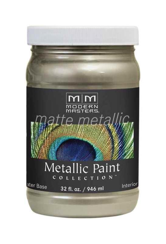 Modern Masters ME200-GAL Metallic Paint Pale Gold