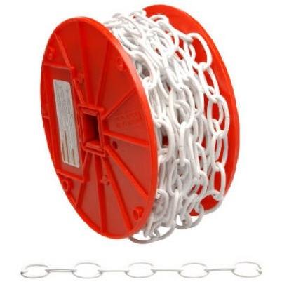 Apex Tool Group Campbell #10 40 Ft. White Poly-Coated Metal Craft Chain