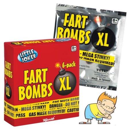 Fart Bombs XL Pk 6  Party Supplies, Decorations & Costumes