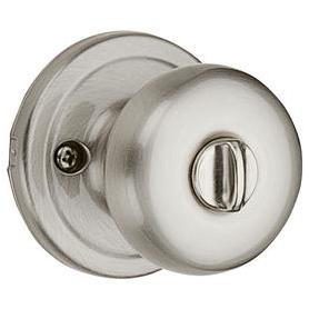 weiser welcome home satin nickel entry door knob with smartkey